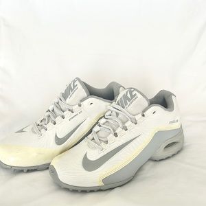 Nike Speedlax 5 Lacrosse Cleats Women's Size 6.5 White Silver